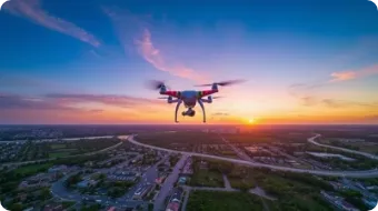 Drone and Virtual Reality